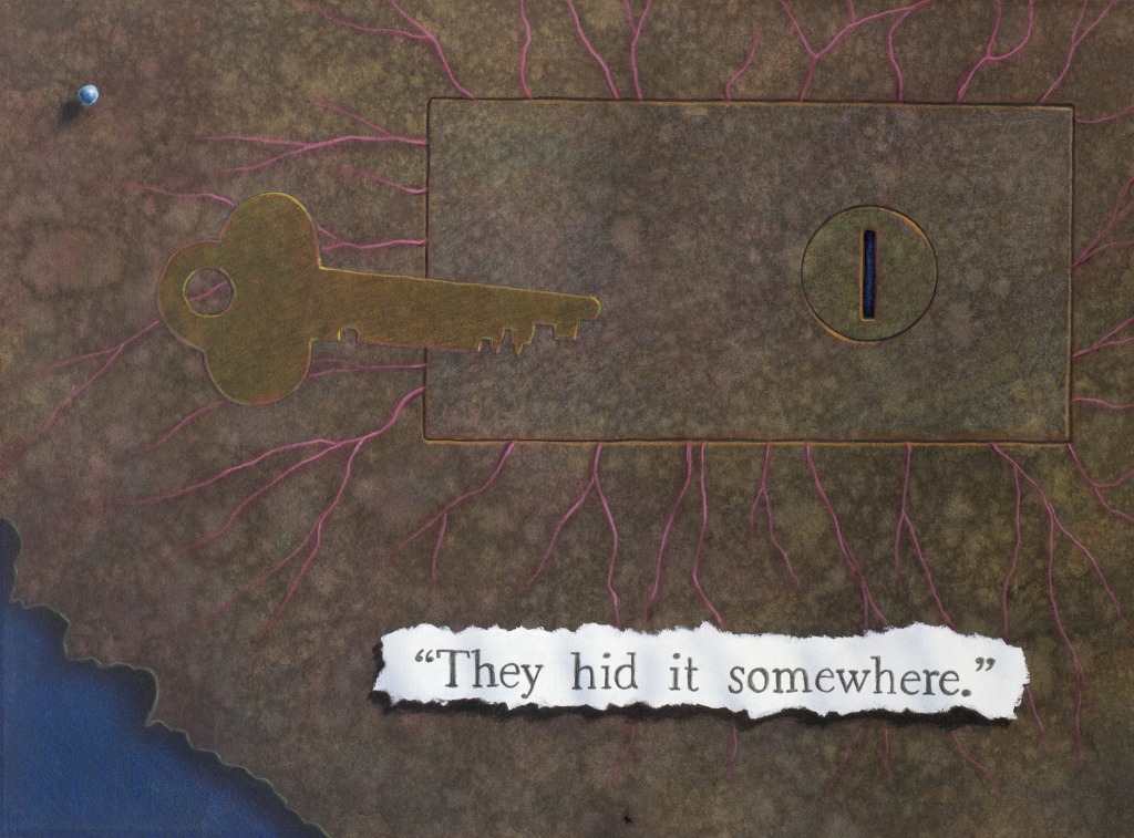 They hid it somewhere